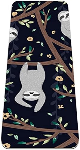 Slatka beba mama lijenost San na drvetu Premium debeli Yoga Mat Eco Friendly gumene zdravlje & amp; fitnes non Slip Mat za sve vrste