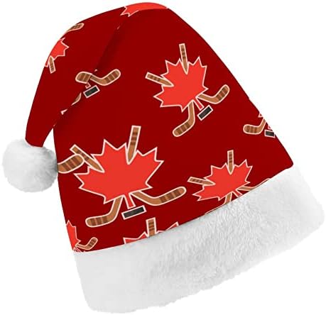 Kanada Maple Hockey Božić Santa šešir za Red Božić kapa odmor favorizira Nova Godina Svečana potrepštine