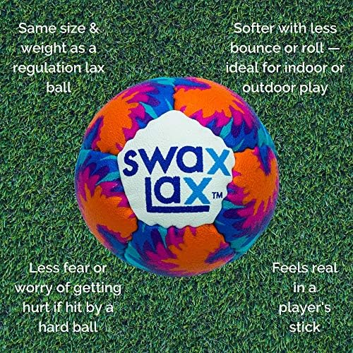 Swax Lax Lacrosse trening lopta - unutarnja praksa na otvorenom manje odskoka i skokovi