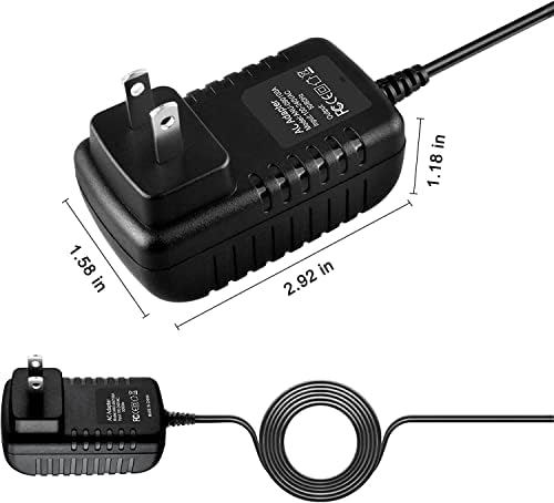 Guy-Tech AC Adapter punjač kompatibilan sa Philips SPF3407 / G7 SPF3407D / G7 cifreni okvir za fotografije