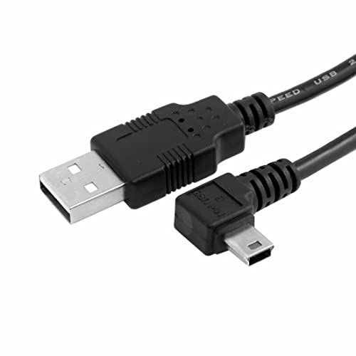 LIONX down ugaona 90 stupnjeva mini USB 2.0 B Tip 5pin muški do USB muški podatkovni kabel 0,5m