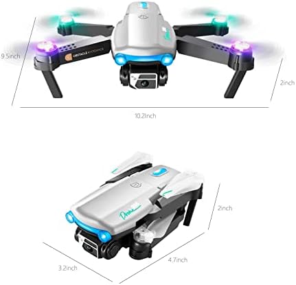 Zottel dečiji dron sa kamerom visoke liste, poklon igračke za daljinsko upravljanje za dečake devojčice, sa držanjem visine, režim bez glave, jedno dugme za povratak / zaustavljanje u nuždi, 3D Flip, sklopivi avion