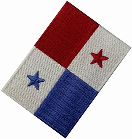 Panama zastava vezeni amblem Panamski gvožđe na šivanju na nacionalnom zakrpu