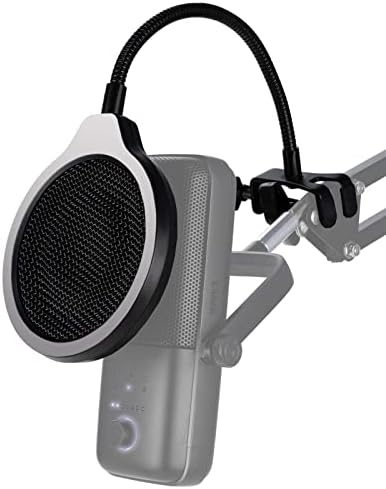 Elgato Wave 3 mikrofonski stalak za ruku sa pop filterom - 4 inča 3 sloja vjetrobranskog stakla Pop ekran sa makazama stalak za ruku