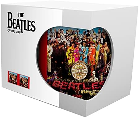 GBeye The Beatles Sgt. Pepper Keramička Šolja Za Čaj Od Kafe 11 Oz. Muzički umjetnik bend Drinkware Početna & amp; kuhinja osnovni