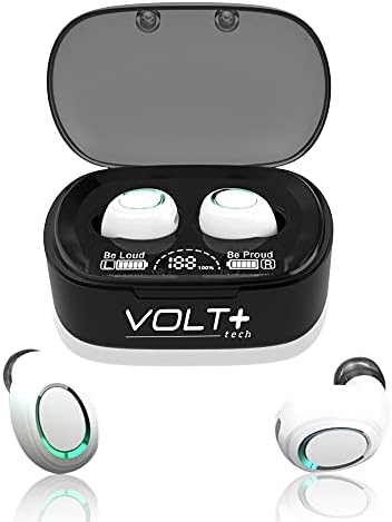 Volt Plus Tech Wireless V5.1 Pro Earbud kompatibilni sa ZEN mobilnim M2S IPX3 Bluetooth dodir Vodootporan / zrno otporan / smanjenje buke sa MIC-om