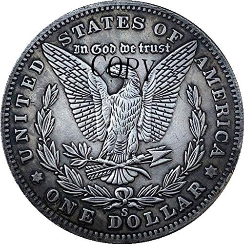 Challenge Coin Hobo Nickel 1878-cc USA Morgan Dollar Coin Copy Tip 184 Kopiraj ukrasi Kolekcija poklona Coin kolekcija