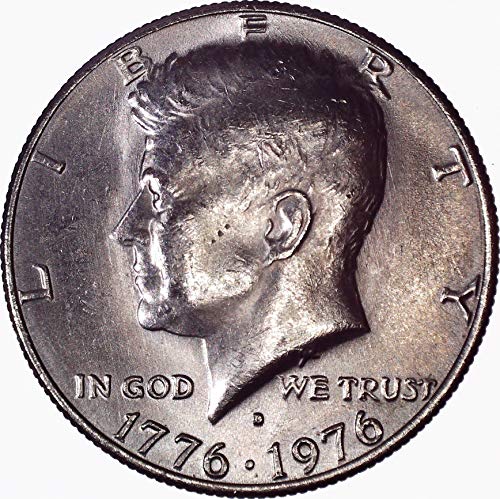 1976 D Kennedy pola dolara 50c sjajanciran
