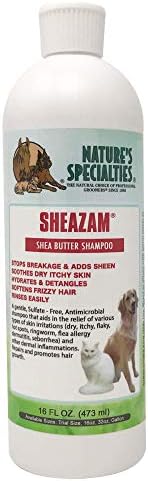 Prirodni specijaliteti Sheazam antimikrobni medicinski šampon za pse za kućne ljubimce, prirodni izbor za profesionalne frizere, popravlja