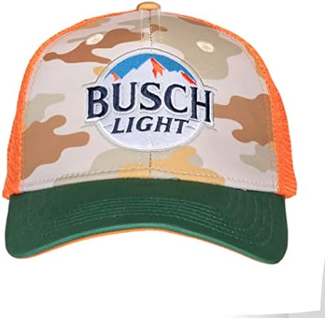 Busch Light Camo Snapback Cap