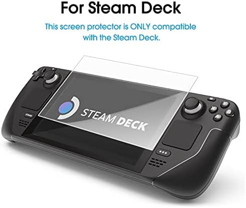 amFilm [2 Pakovanje] OneTouch kompatibilan sa Steam Deck zaštitom ekrana, kaljeno staklo dizajnirano za Steam Deck 2021 & amp; 2022