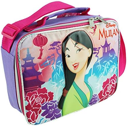 Disney Princess-Mulan izolovana kutija za ručak sa podesivim naramenicama - lijepa i hrabra - A17322