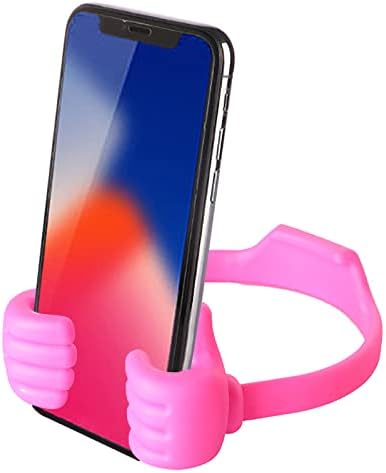 Xzing Slatki palčevi Držač telefona, 1pc Podesivi fleksibilni držač tablet za tablet za mobilni telefon, kreativni palčevi za stol