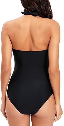 Žene viseći vrat Monokini jednodijelni kupaći kostimi Flowy tiskani omotač za mršavljenje kupaći kostimi