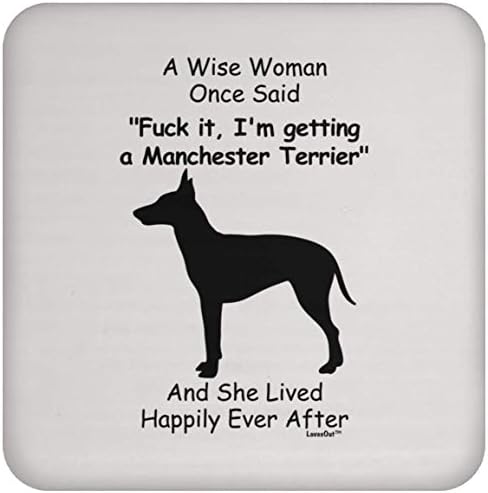Smiješna relacija Manchester Terrier Pokloni za žene Božić 2023 Pokloni COASTER