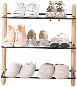 Dinzz Jednostavan ormar za cipele Čvrsta drvena cipela za prašinu, prašina, ojačani minimalistički stalak Multi, Funkcija