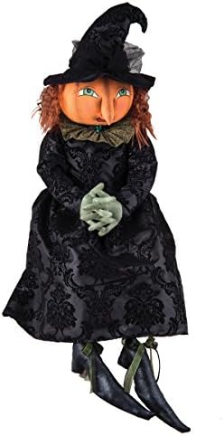 C & F Home Halloween Georgiana bundeva vještica Velika žetvu narodna umjetna lutka kolekcionar, Joe Spencer okupljali su tradicije
