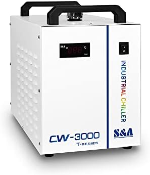 CW-3000DG Termoliza Termoliza INDUSTRIAL WATER hladnjak za laserski gravuru za 60 / 80W, AC 1P 110V, 60Hz