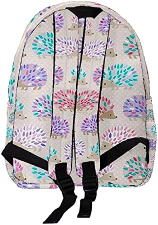 VBFOFBV putni ruksak, backpack laptop za žene muškarci, modni ruksak, crtani životinjski jež