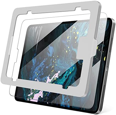 KingBlanc [1-Touch instalacija zaštitnik ekrana za iPad Pro 11 inča & iPad Air 5th/4th generacija sa kompletom za automatsko poravnanje, jednostavna instalacija, kaljeno staklo