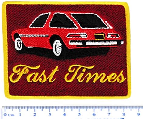 Vintage stil Fast Times AMC pacerski patch 8.5cm - Značka - zakrpe - automobil - 70-ih - 70-ih automobil
