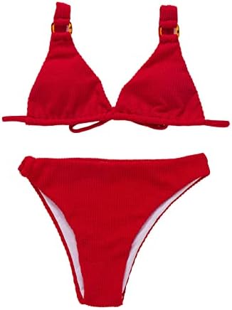 String bikini Setovi donji veš za žene jednobojni seksi kupaći kostimi sa čipkom na V izrez sa donjim delom