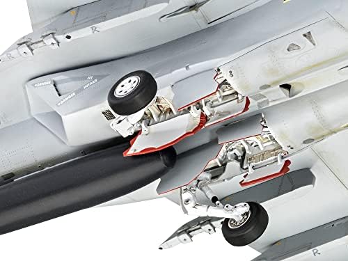 Revell 85-5871 vrhunski pištolj Maverickov F/A-18E Super Hornet Fighter Jet Kit 1: 48 skala 161-dijelni nivo vještine 5 plastični Model kompleta za izgradnju aviona, siva