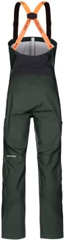Ortovox Muške hlače od 3L Shell Shell i izolirana, vodootporna Bib za skijaške turneje, freeride, alpske i backcountry sport