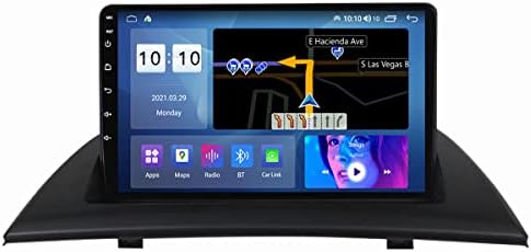 FBKPHSS auto Radio sa 9-inčnim ekranom osetljivim na dodir GPS navigacijom za BMWX3 E83 2004-2012 Android 11 podrška za automobil Dab+ kontrola volana 4G WiFi Bluetooth Mirrorlink Carplay OBD USB, M700s