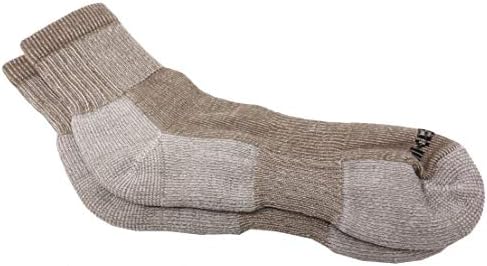 J.B. Polja 74% Merino vuna niske planinarske čarape za muškarce i žene, za jesen, ljeto, trekking i vanjsko 3-pakovanje, izrađene u Kanadi