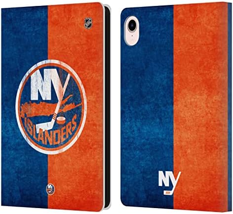 Dizajni za glavu zvanično licencirani NHL poluvrijeme New York Islanders kožna knjiga Cover Cover Cover Cover Cover Compatibible s