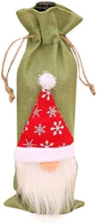 Setovi Božićne božićne ukrase za ukrašavanje ukras boca dekor vrećica za led za vinsku bocu