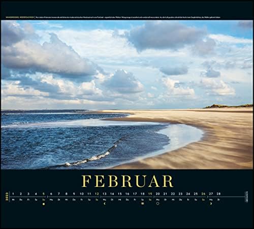 Geo Saison: Deutschland 2023 - Wand-Kalender - Poster-Kalender - Landschafts-Fotografije - 50x45: Landschaftsmagie von der See Bis