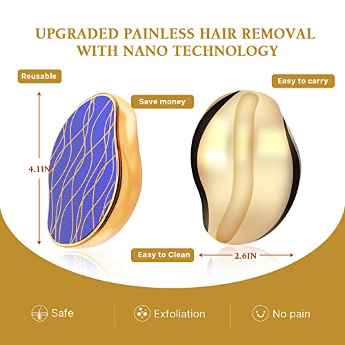 Crystal Hair Eraser, 2022 nadograđeni Magic Hair Remover za žene bezbolni piling bez iritacije kože bez crvenih kvrga sve dok slijedite