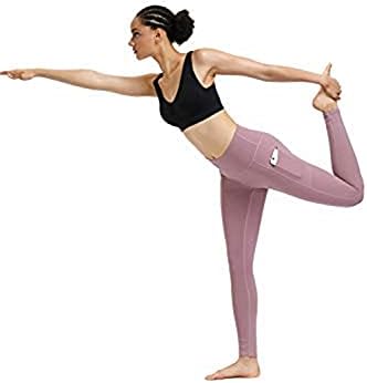 Fengbay 2 pakovanja visoko struka joga hlače, džep joga hlače Tummy Workout trčanje 4 smjer rastezanje joge gamaše
