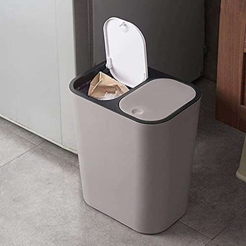 Kuhinjska kanta za smeće dvostruka kanta za smeće za reciklažu, kupatilo kuhinjska kanta za smeće smeće Wastebaske Klasifikovana suva