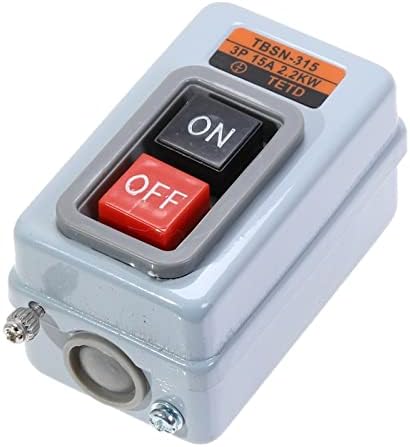 Dfamin gumb dugme Power Switch Tri faze Pokretanje napajanja Pokretanje AC 380V 15A 3p 2.2KW TBSN-315