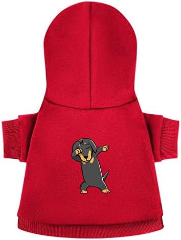 Umbkivanje jazavčastog pasa dukseva pulover dukserica za kućne ljubimce odjeća sa kaputama kaput za pse i mačke