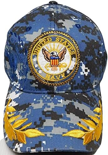 Sjedinjene Države mornariste vezeni šešir SAD Mornarice licencirana