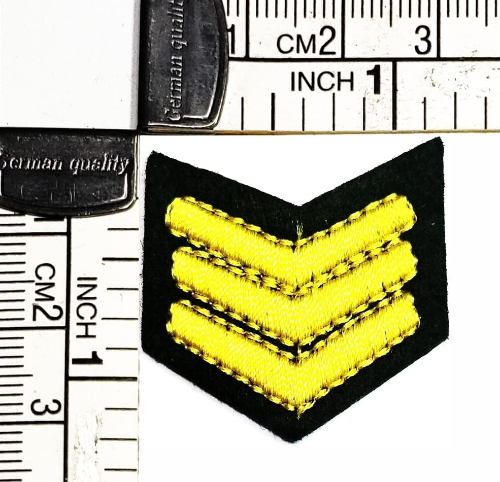 Kleenplus Mini američka vojska vojni rang šije gvožđe na vezenim zakrpama crtane naljepnice Craft projekti dodatna oprema šivanje