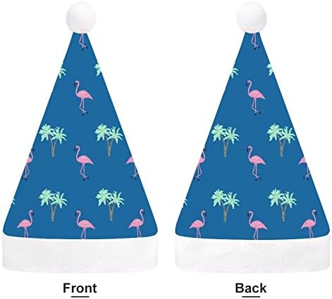 Flamingo Palma Božić šešir Santa šešir Funny Božić kape Holiday Party kape za žene / muškarci