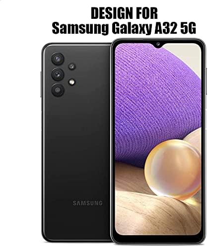 UZWZW za Samsung Galaxy A32 5G kaljeno staklo Zaštita ekrana i zaštita sočiva kamere, 9h tvrdoća, 2.5 D, Anti Scratch, HD Clear