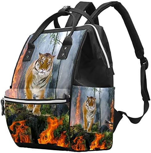 Guerotkr putnički ruksak, torba pelena, ruksačke pelene, šumska tigra