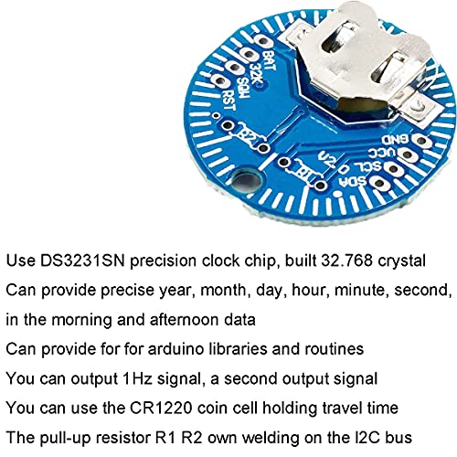 DKARDU 2 kom. Modul sa satom u stvarnom vremenu DS3231 DS3231SN RTC IIC I2C IIC modul Real Time Clock Memory ModuleV2.0 I2C sa Dupont