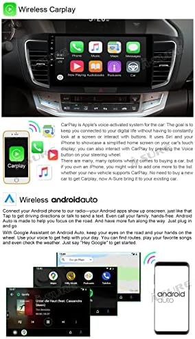 ASURE 10.1 Auto Stereo Radio GPS navigaciona jedinica za Honda Accord 2013-2017 Low-end verziju,4 jezgra 2G+32G Android 10 sa bežičnim
