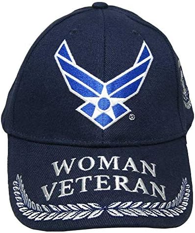 Krila zrakoplovnih snaga VETERAN Warrior Mornarsko plavo plavo povežena kapa šešira