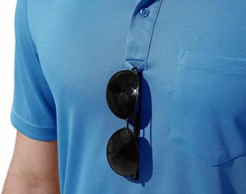 Rdruko muške polo majice kratki rukav brze suhe vanjske sportske majice na otvorenom sa džepom