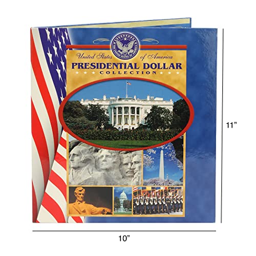2007 Držač kovanica Predsjednički dolar 1 američki predsjednici Knjiga činjenica Album