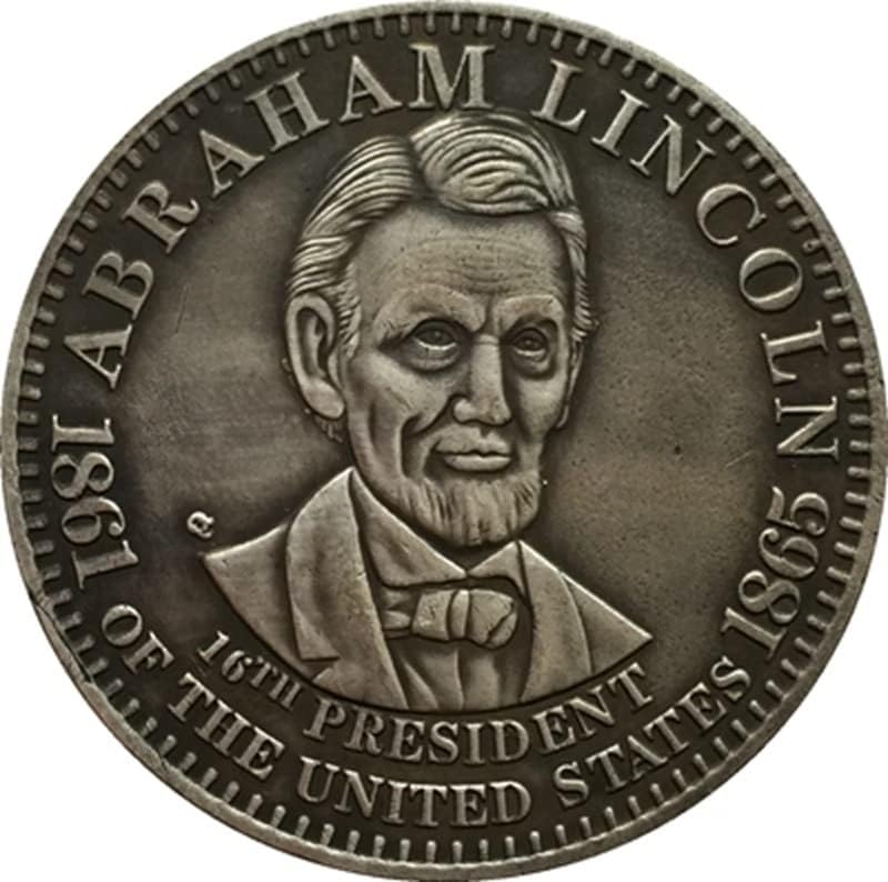 1865 Američki prigodni novčići novčići bakar srebrni antikni srebrni dolar za zajedničke kovanice kovanice