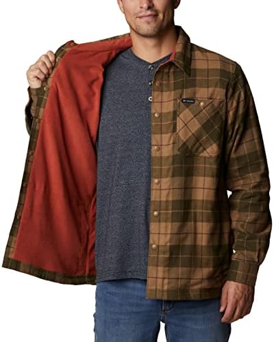 Kolumbija Muška kornell Woods Fleece jakna za oblikovanu košulju